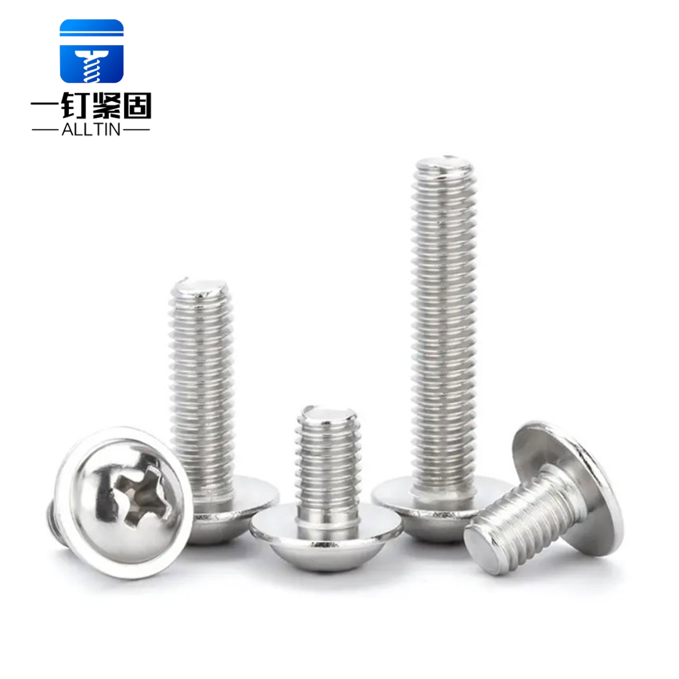 十字盘头带介机械螺丝