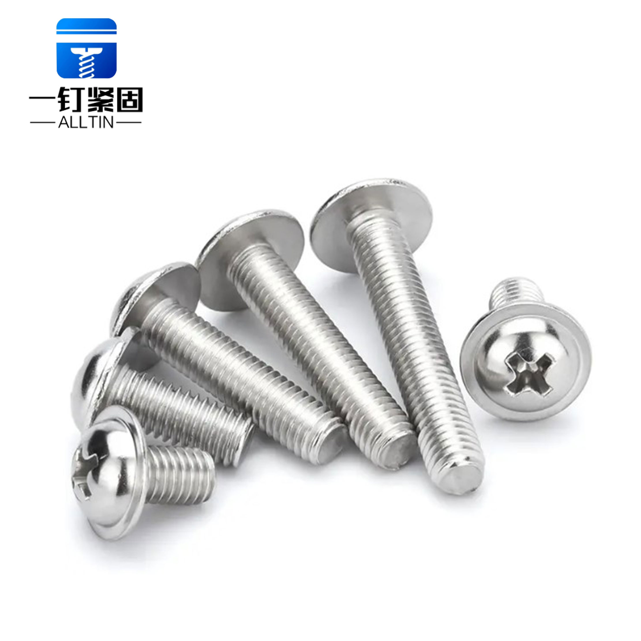十字盘头带介机械螺丝